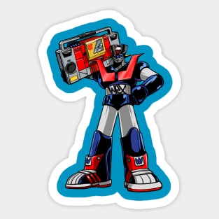 MAZINGER Z HIP HOP Sticker